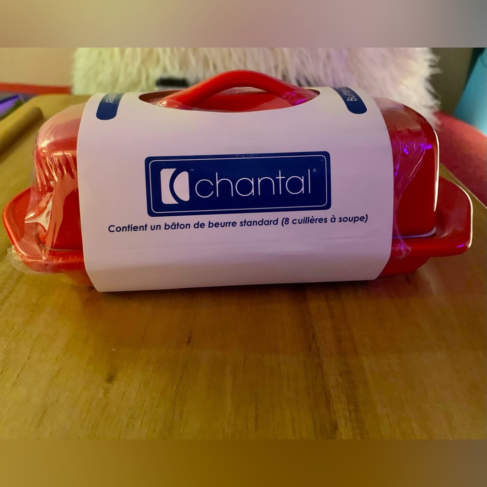 Chantal Stoneware Butter Dish